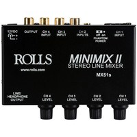 Main product image for Rolls MX51s Mini-Mix II 4-Ch Mixer with Headphon 245-044